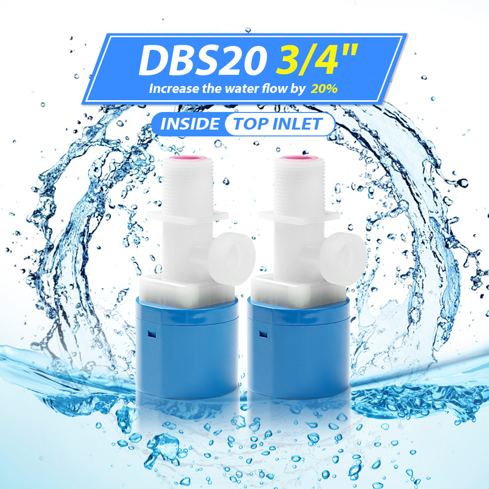 China Wholesale Cistern Float Valve Factory - 3/4 Inch automatic mini small size plastic water level control float valve for water tank – Weier