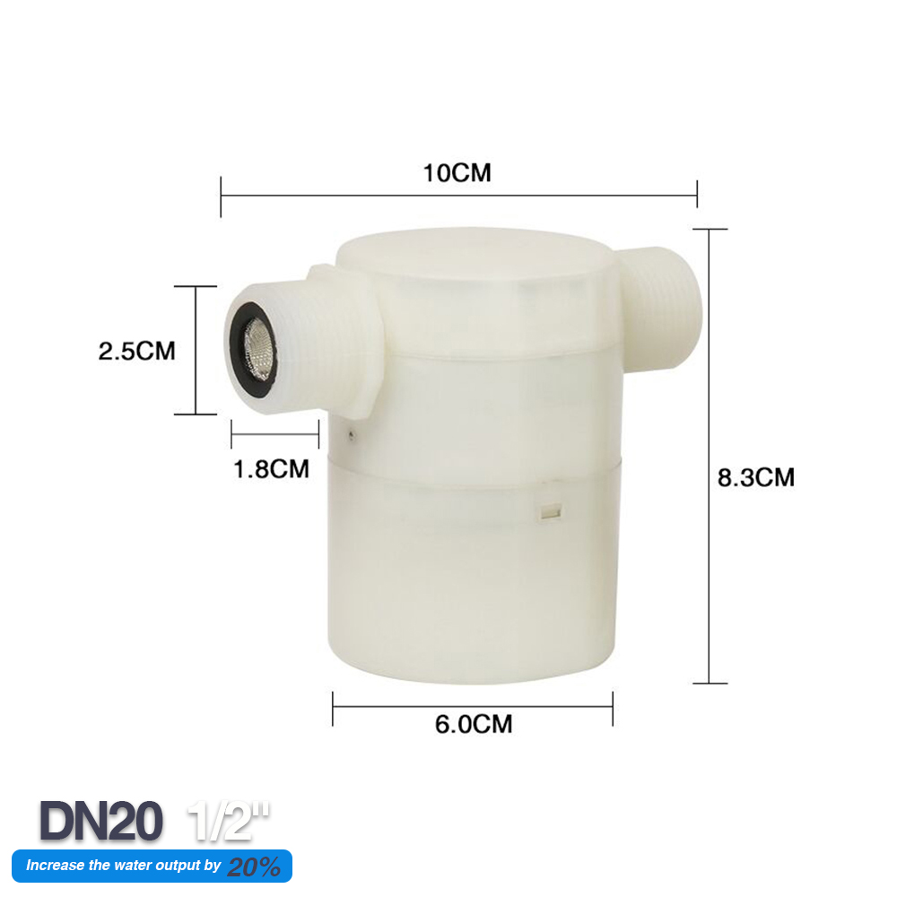 Wiir Brand PA66 fully automatic water level control valve water tank float ball valve
